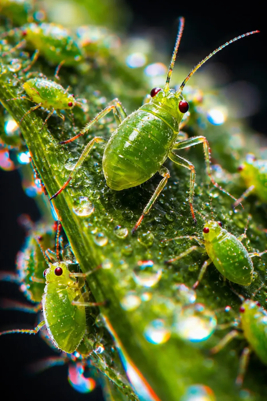 Centipede close-up