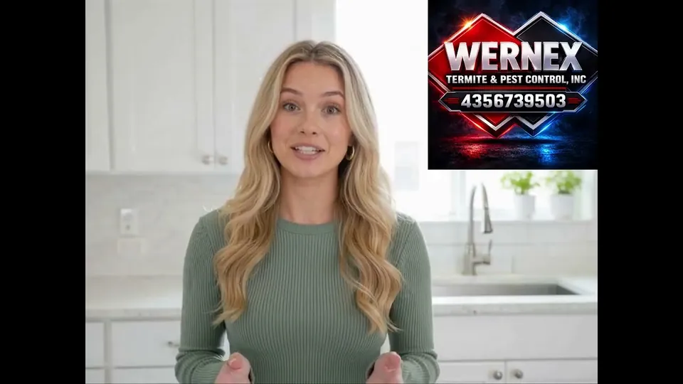 Wernex Pest Control professional treatment demonstration in Southern Utah